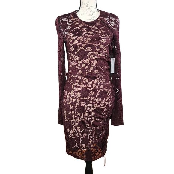 Bailey 44 Dresses & Skirts - Bailey 44 Women's Size Large Port Bodycon Disinformation Lace Long Sleeve Dress
